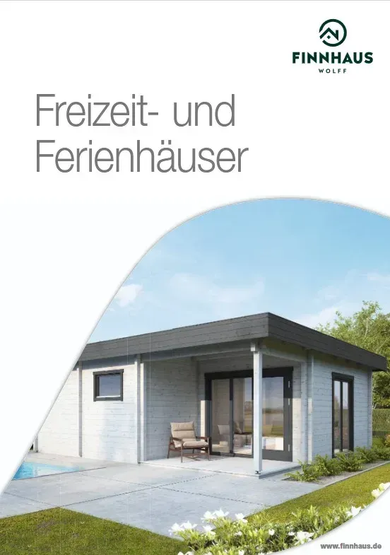 Titelseite: Wolff Finnhaus – Freizeithäuser