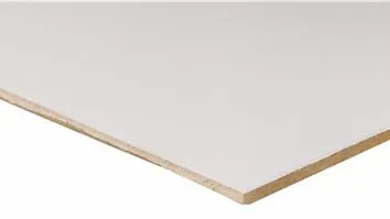 MDF-Dekorplatte weiß